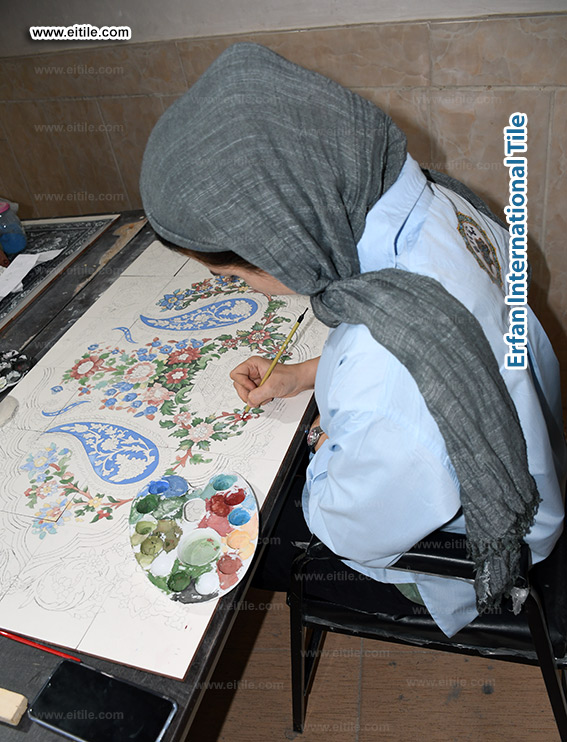 Discover the perfect combination of traditional hand painting and contemporary tile design at www.eitile.com Discover the perfect combination of traditional hand painting and contemporary tile design at www.eitile.com