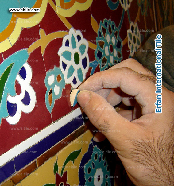 EITile’s handcrafted floral tiles—designed for elegance, perfected for palaces, delivered worldwide, www.eitile.com