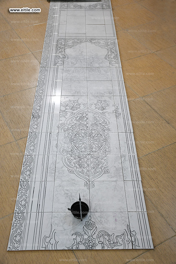 Islamic custom made tile supplier, www.eitile.com