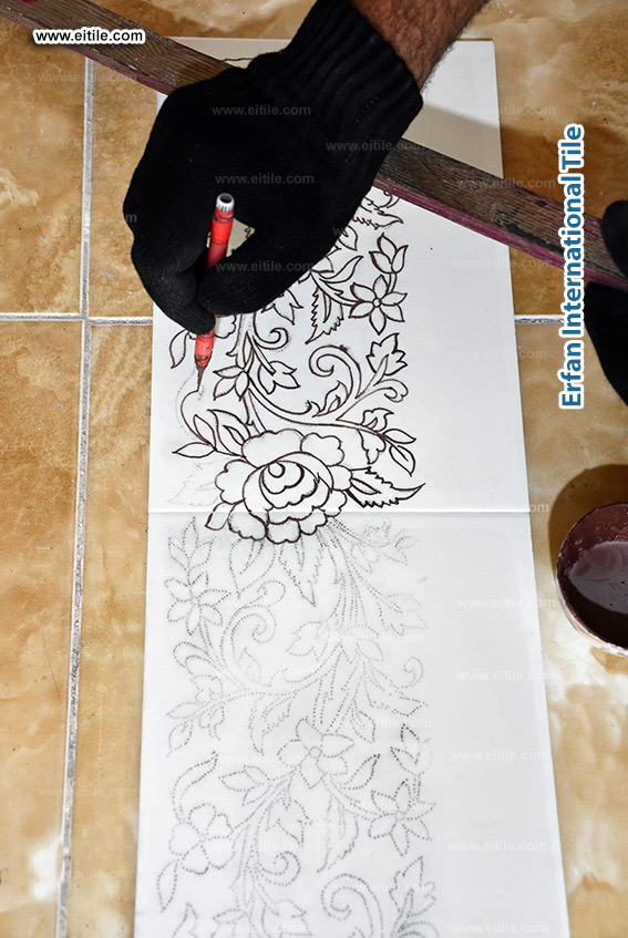 Supplier of a wide range of uniquely designed border tiles and offering various styles, www.eitile.com