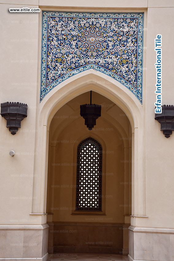 Sohar’s Sultan Qaboos Mosque – Artisanal Tile Conservation, www.eitile.com Sohar’s Sultan Qaboos Mosque – Artisanal Tile Conservation, www.eitile.com