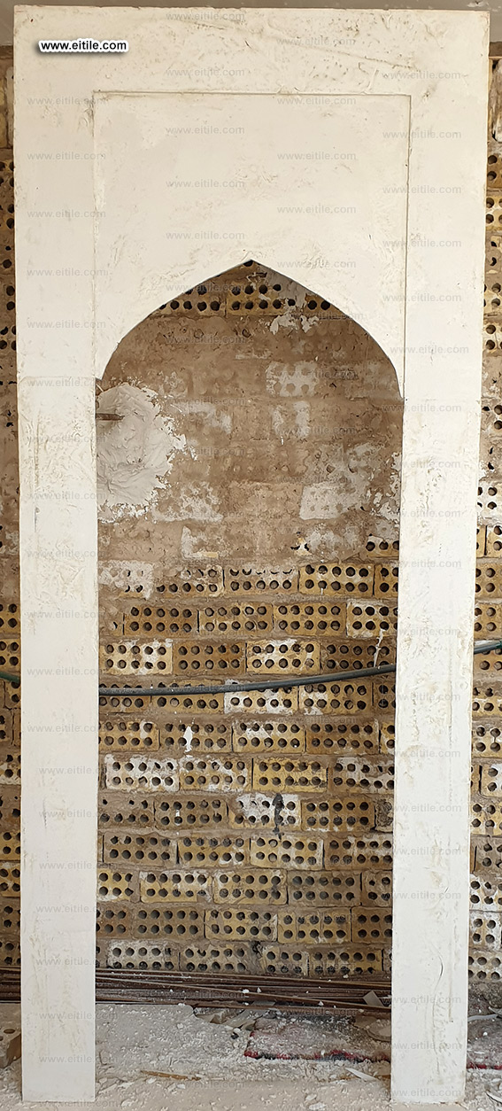 Muqarnas tile panel for interior decoration, www.eitile.com