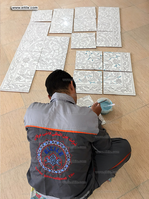 Persian handcrafted tiles, www.eitile.com