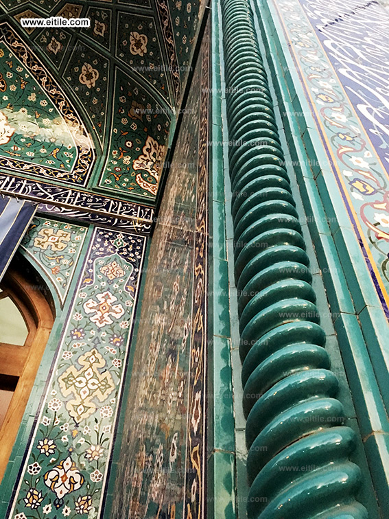 Mosque ceramic rope tile supplier, www.eitile.com