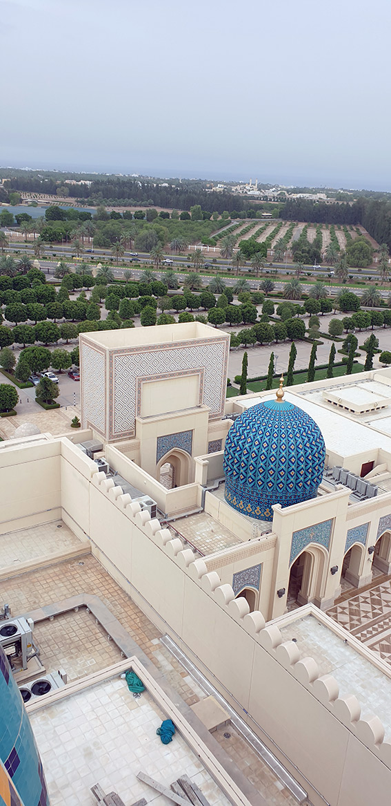 Sohar Sultan Qaboos mosque, Oman