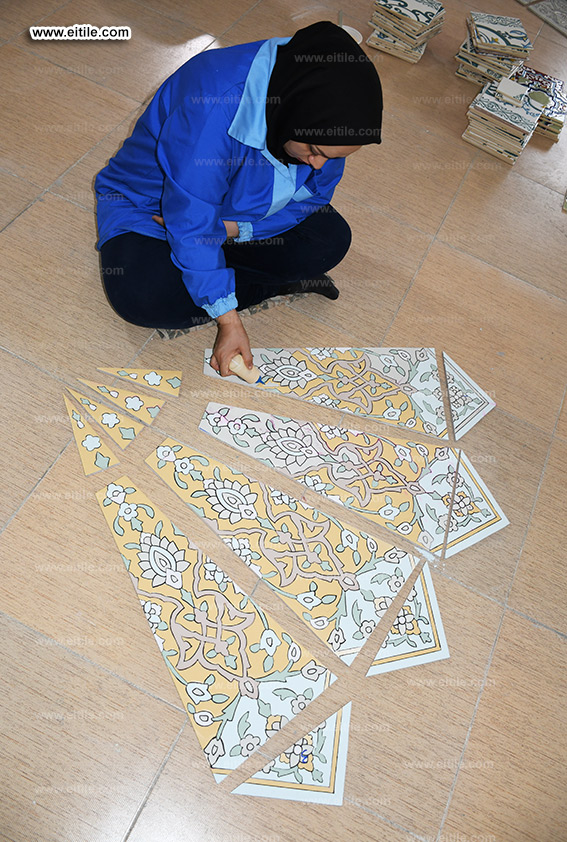 Mosque dome tile supplier, www.eitile.com