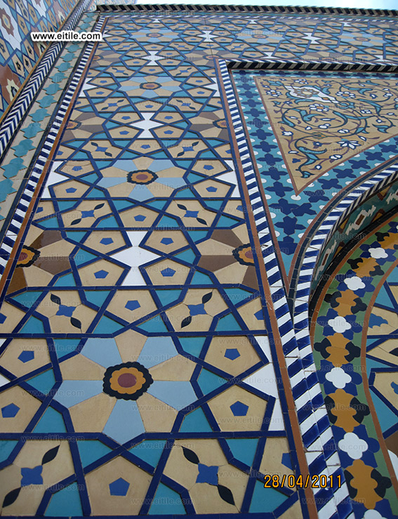 Mosque tile designer and manufacturer, www.eitile.com