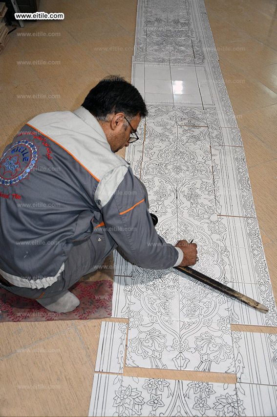 Islamic custom made tile supplier, www.eitile.com