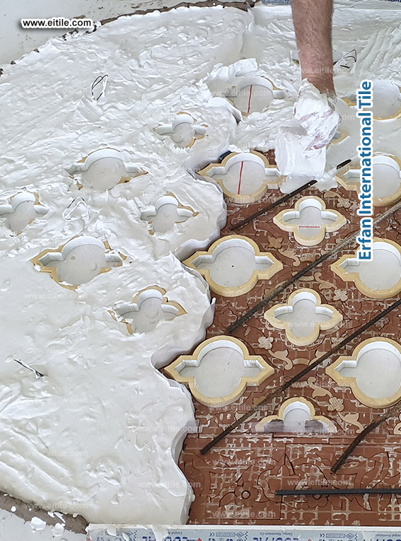 Waterjet Fabrication of Traditional Persian Mosaic Tiles &ndash; www.eitile.com