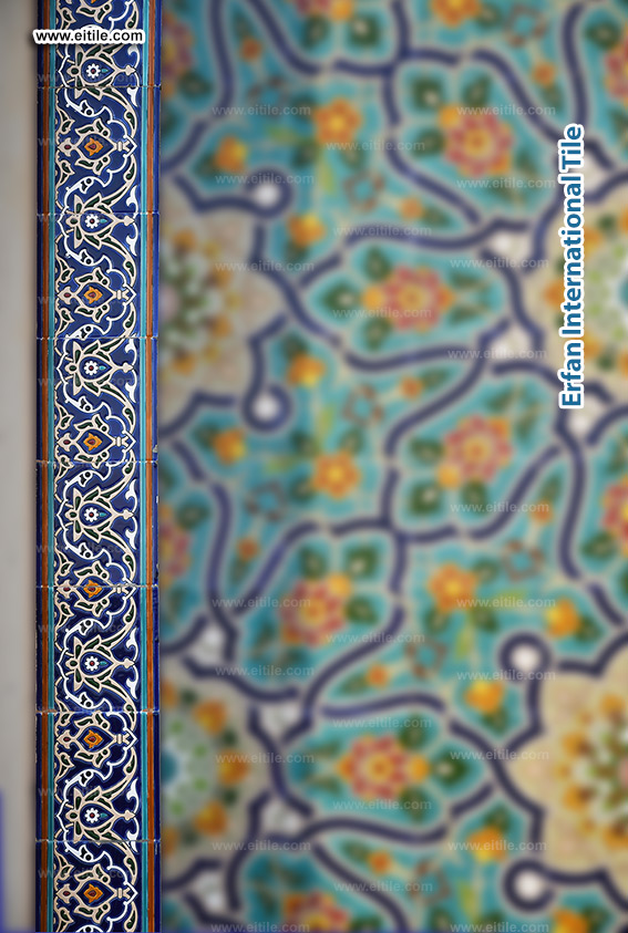 Timeless handmade border tiles by Eitile, www.eitile.com