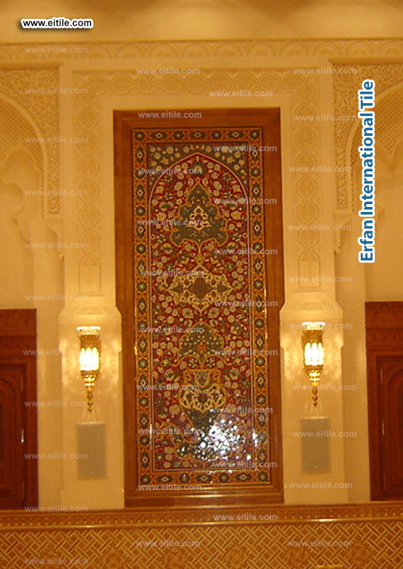 Experience the artistry of EITile's handmade floral tiles—where timeless design meets global sophistication, www.eitile.com