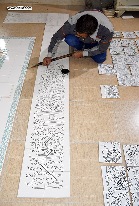 Worldwide calligraphy tile supplier, www.eitile.com 