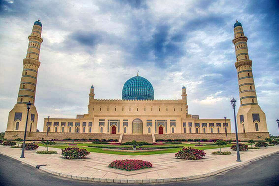 Sohar Sultan Qaboos mosque, Oman
