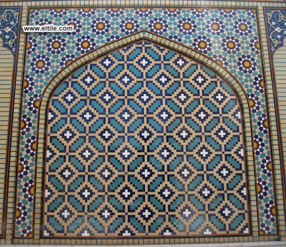 Persian handmade Moagheli tiles, www.eitile.com Persian handmade Moagheli tiles, www.eitile.com