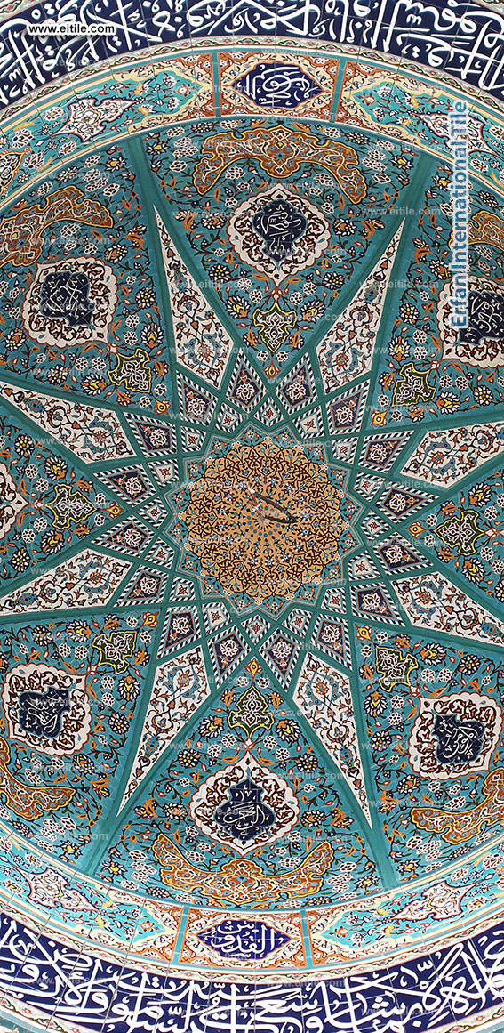 Mosque dome tile supplier, www.eitile.com