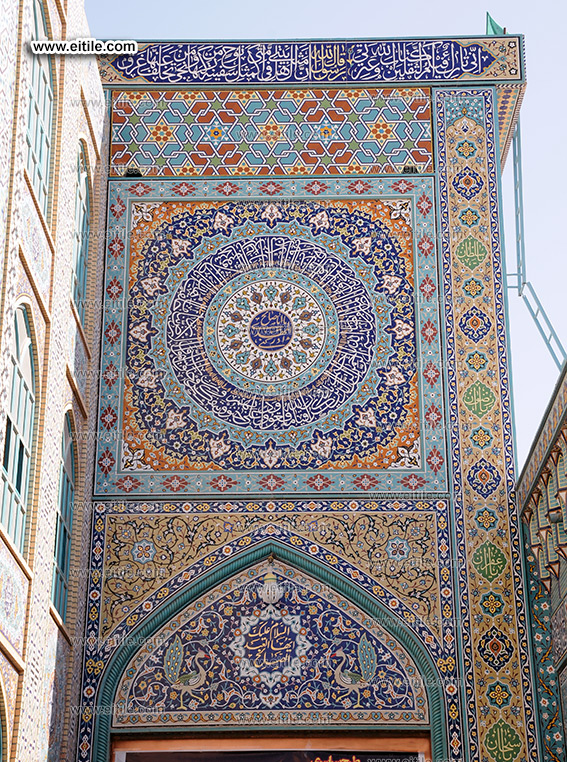 Mosque-Exterior-Tile-Decoration, www.eitile.com