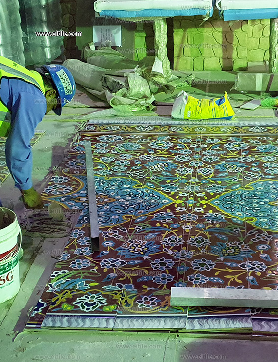 Carpet tile project in Qatar Doha, www.eitile.com