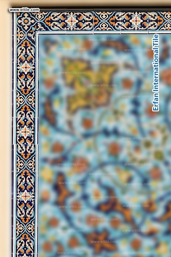 Crafted by hand, our border tiles complete any design beautifully, www.eitile.com