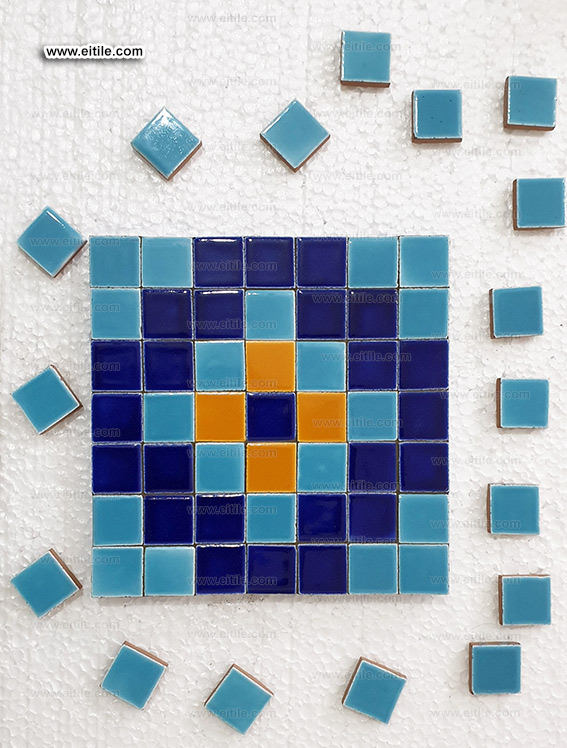 Persian handmade Moagheli tiles, www.eitile.com