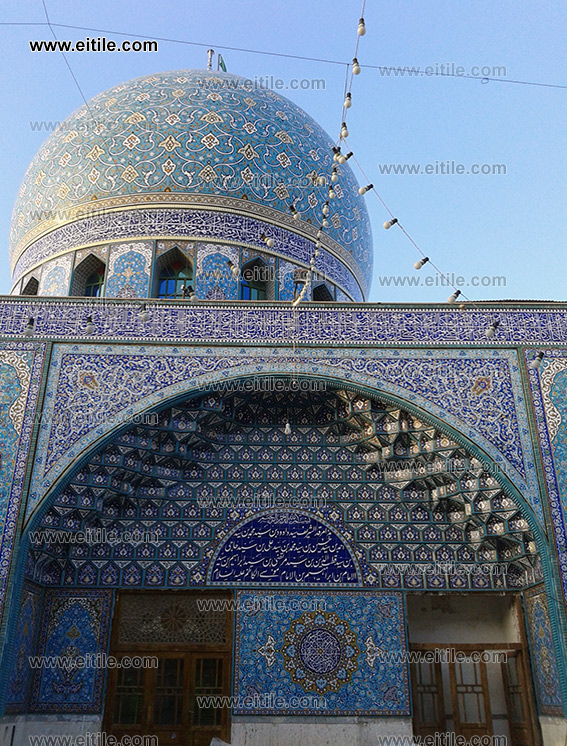 Iran, Isfahan, Khur Hoseiniyeh, Iranian Mosque Tile Supplier, www.eitile.com