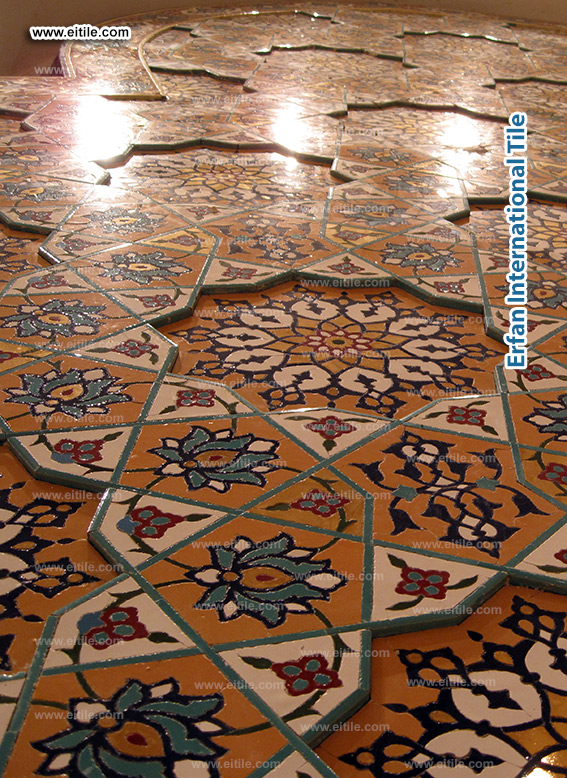 Handmade royal tiles, delivered with care to your doorstep, worldwide, www.eitile.com
