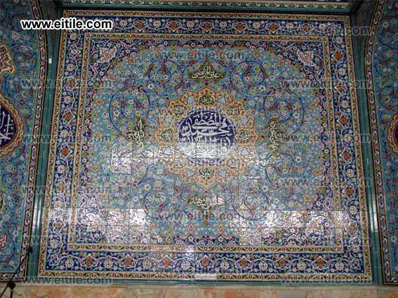 Khur o Biabanak Jonaid Shrine, Mosque Ceramic Tile, www.eitile.com 