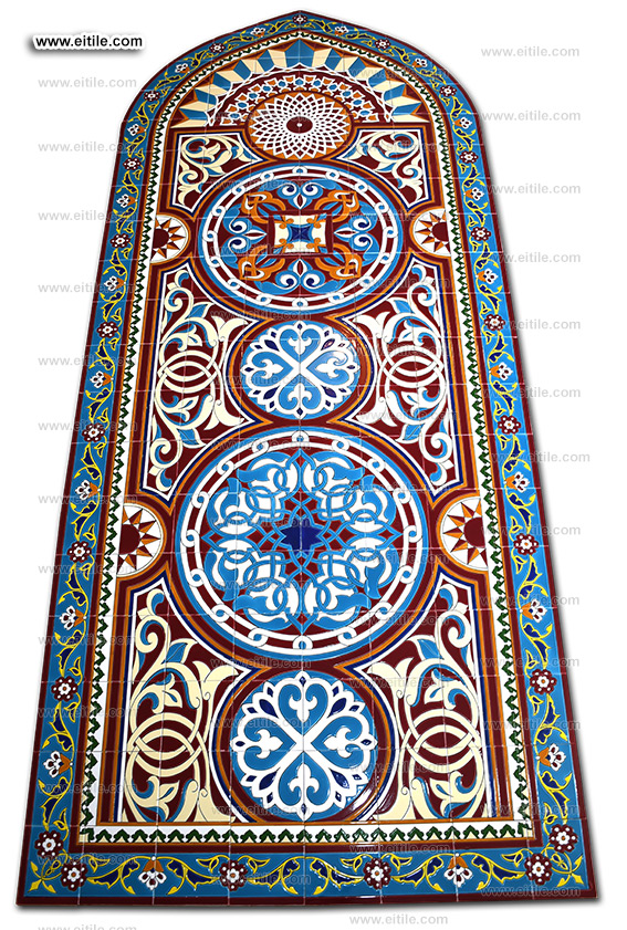 Handmade Islamic tile complex, www.eitile.com