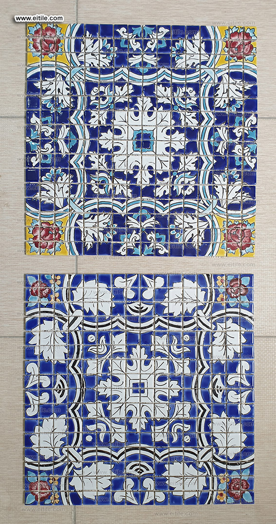 Swimming pool ceramic tile designer and manufacturer, www.eitile.com