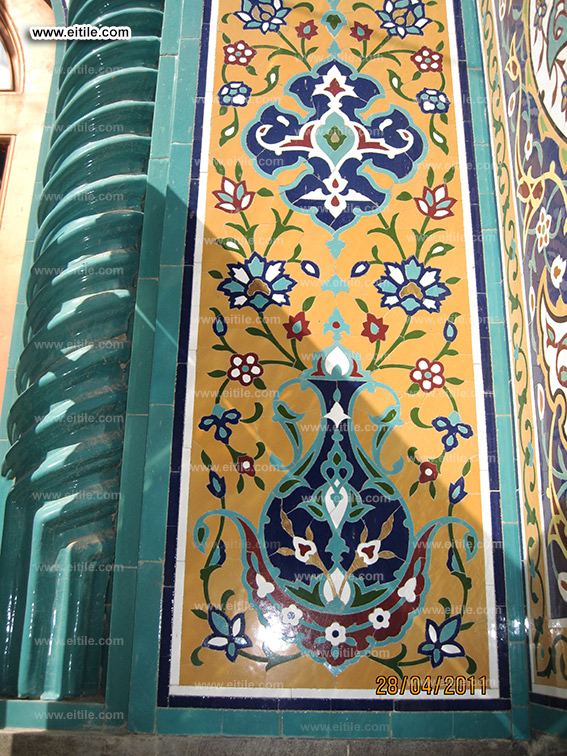 Mosque ceramic rope tile supplier, www.eitile.com