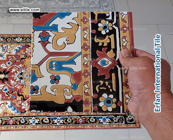 Eitile designs, manufactures, and installs custom carpet-design ceramic tiles with full global support for architectural and decorative flooring projects, www.eitile.com