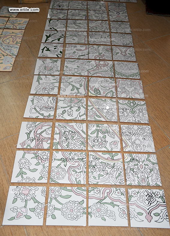 Online shop for carpet design ceramics, www.eitile.com