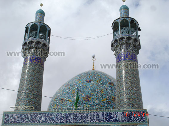 Ceramic tile for Mosque Dome and Minarets, Erfan International Tile Company