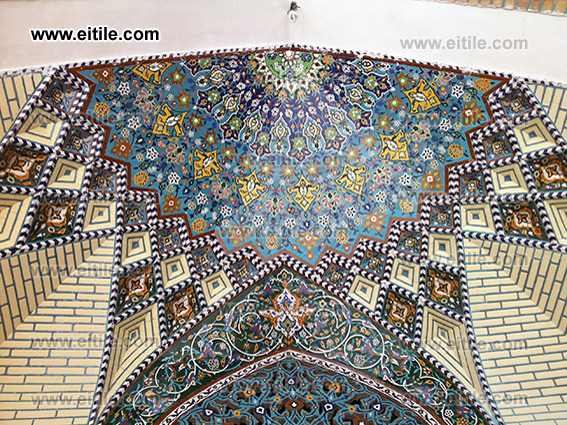 Rasmi Mosaic Tile Style, Mosque tile decoration / interior design, www.eitile.com