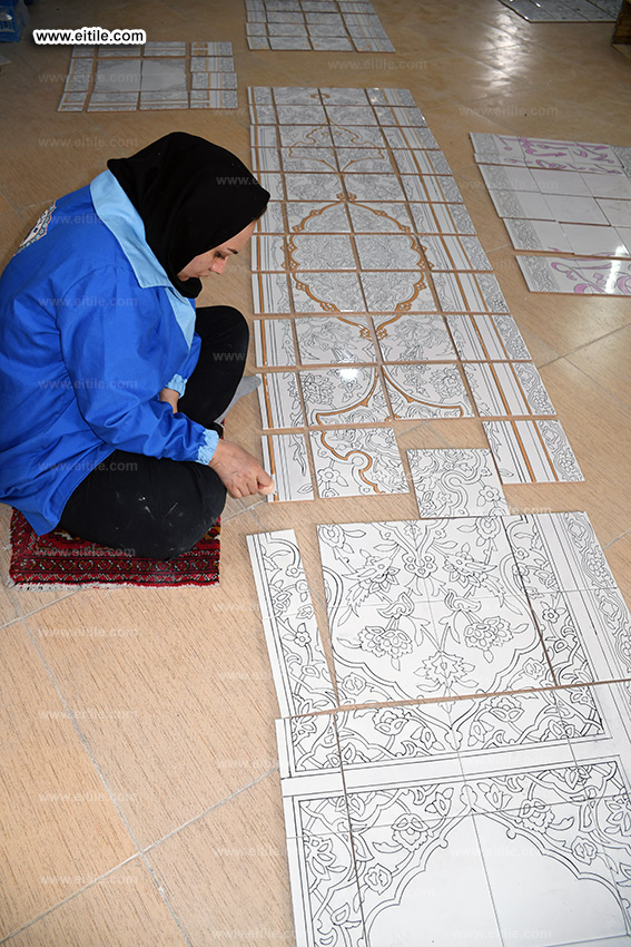 Custom-made calligraphy tile supplier, www.eitile.com