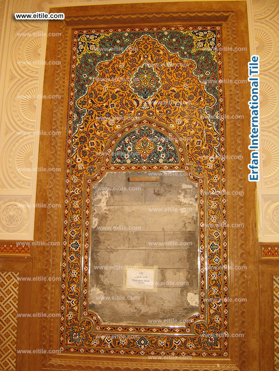 Elevate your space with EITile’s exquisite handmade floral tiles—crafted for royalty, delivered globally, www.eitile.com