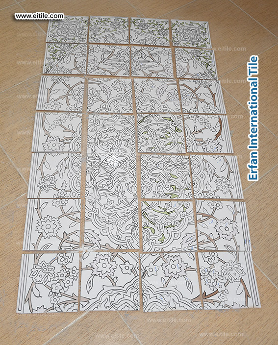 Authentic Handmade Ceramic Tiles for Elegant Mosque Mihrabs, www.eitile.com