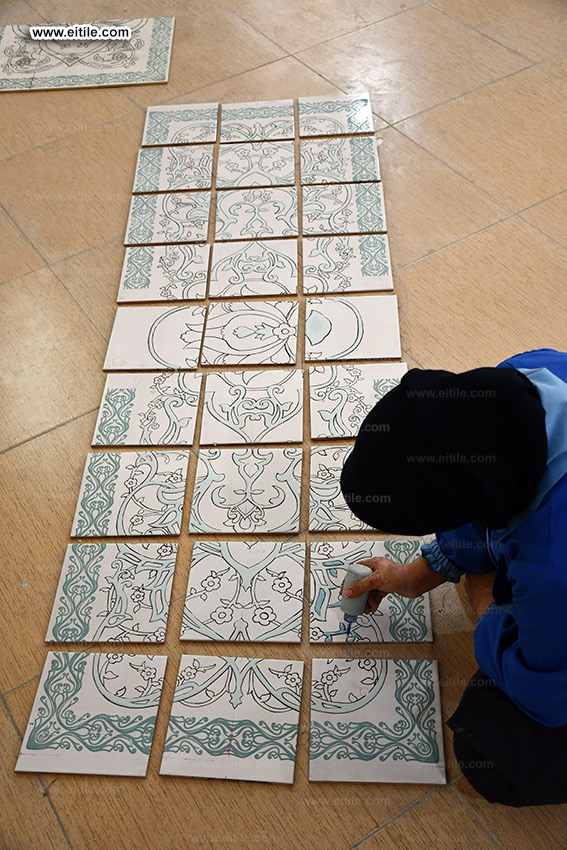 Islamic tile supplier for Mohammad Ali Mosque at Maldives, www.eitile.com