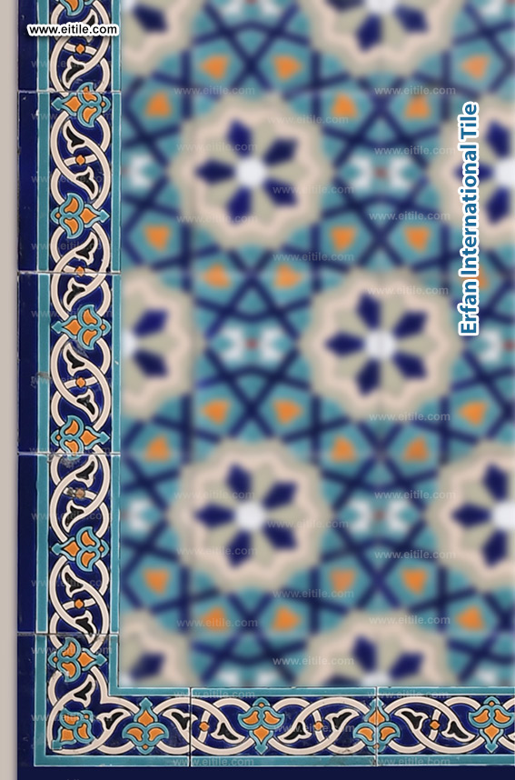 Handmade border tiles that define every edge with elegance, www.eitile.com