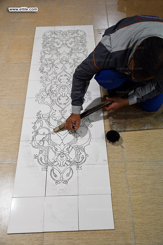 Islamic tile supplier for Mohammad Ali Mosque at Maldives, www.eitile.com