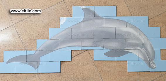 Swimming pool floor ceramic, www.eitile.com