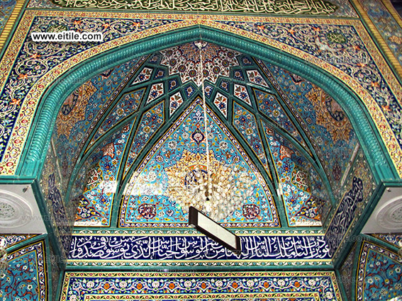 Handmade mosque tile manufacturer, www.eitile.com