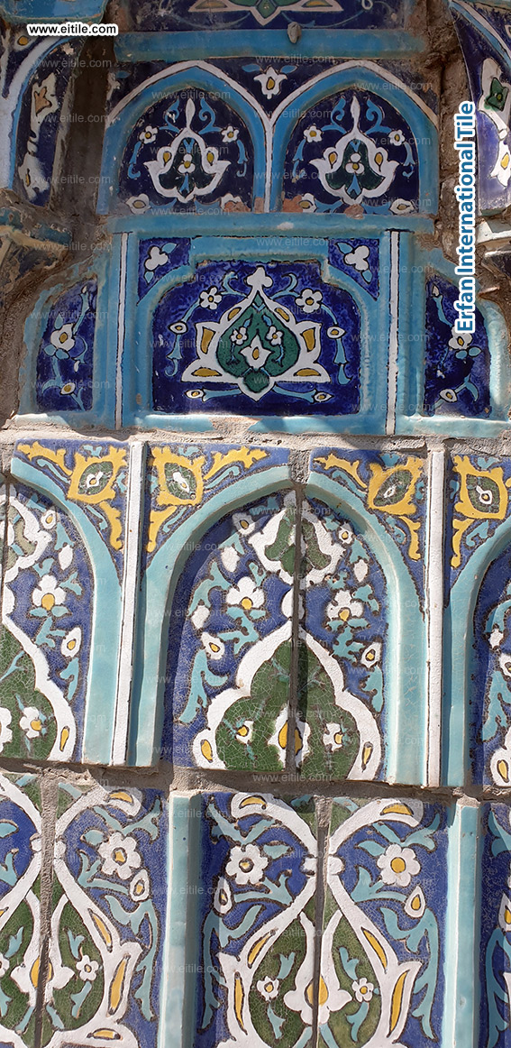 Samarkand Imam Al Moturidi's mausoleum tile work, www.eitile.com