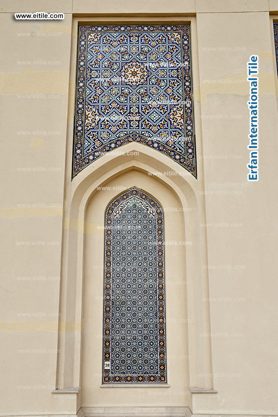 Eitile Brings Tilework Back to Life in Sultan Qaboos Mosque, www.eitile.com Eitile Brings Tilework Back to Life in Sultan Qaboos Mosque, www.eitile.com