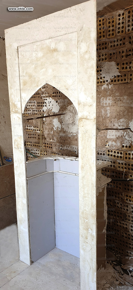Muqarnas tile molding, www.eitile.com