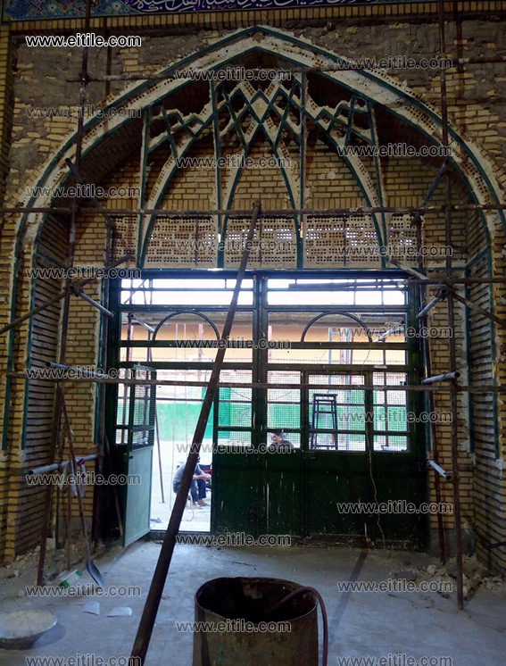 Iran, Isfahan, Khur Hoseiniyeh, Iranian Mosque Tile Supplier, www.eitile.com
