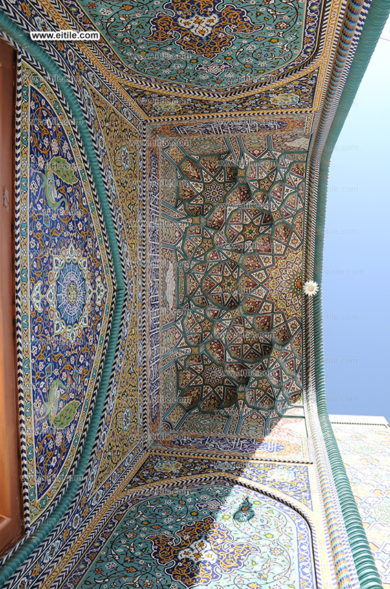 Muqarnas tile panels for Mosque decoration, www.eitile.com Muqarnas tile panels for Mosque decoration, www.eitile.com
