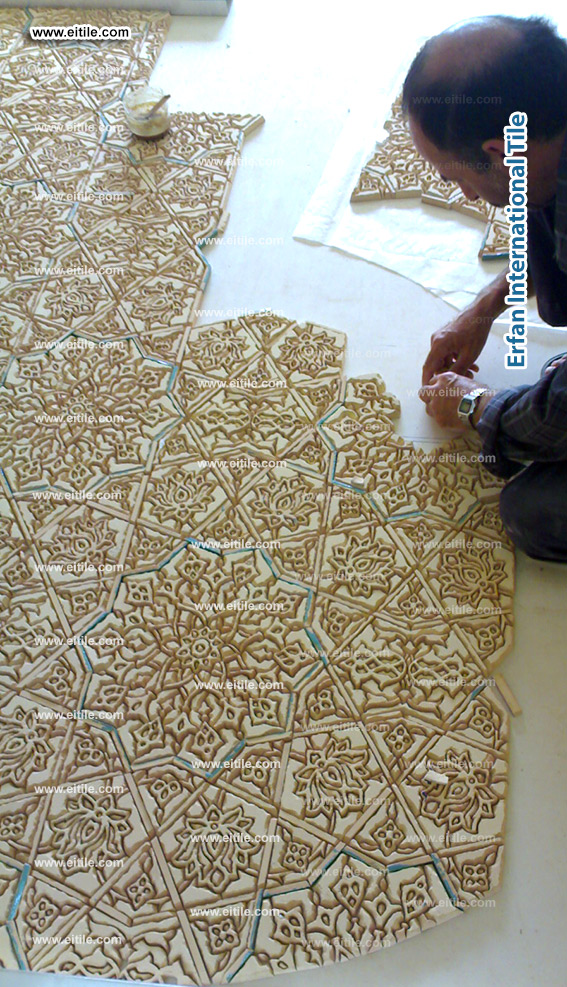Luxury tiles fit for royalty — now delivered to your project anywhere on Earth, www.eitile.com