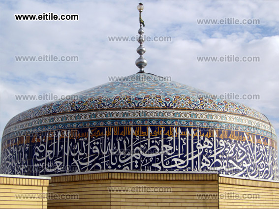 Khur o Biabanak Jonaid Shrine, Mosque Ceramic Tile, www.eitile.com 