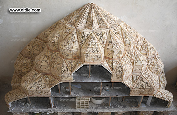 Islamic tile supplier for mosque of Mohammad Ali in Eydhafushi zone of Maldives, www.eitile.com