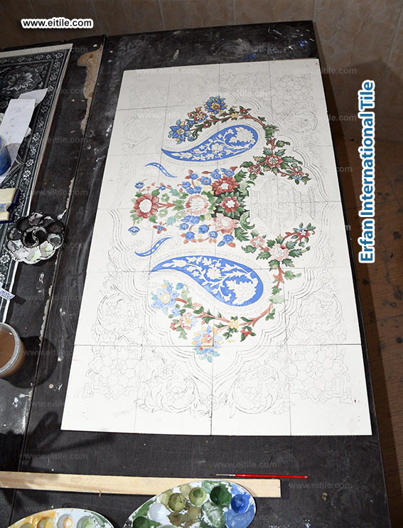 Add a distinctive artistic touch to your walls with beautifully crafted hand-painted tile frames at www.eitile.com Add a distinctive artistic touch to your walls with beautifully crafted hand-painted tile frames at www.eitile.com